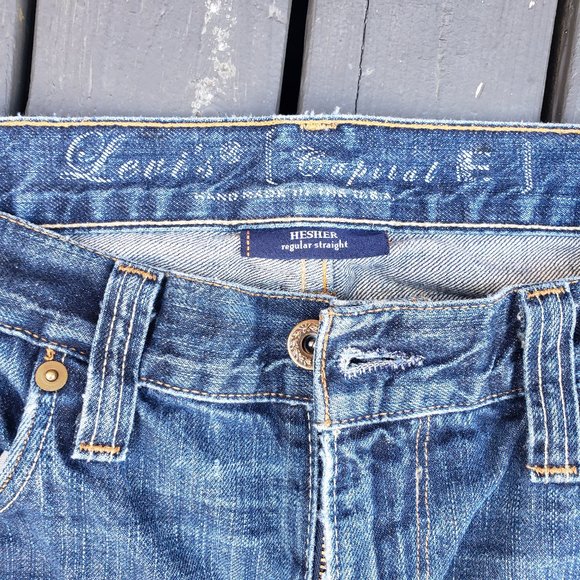 Super Rare Levi's Big E Hesher denim jeans - Picture 3 of 11